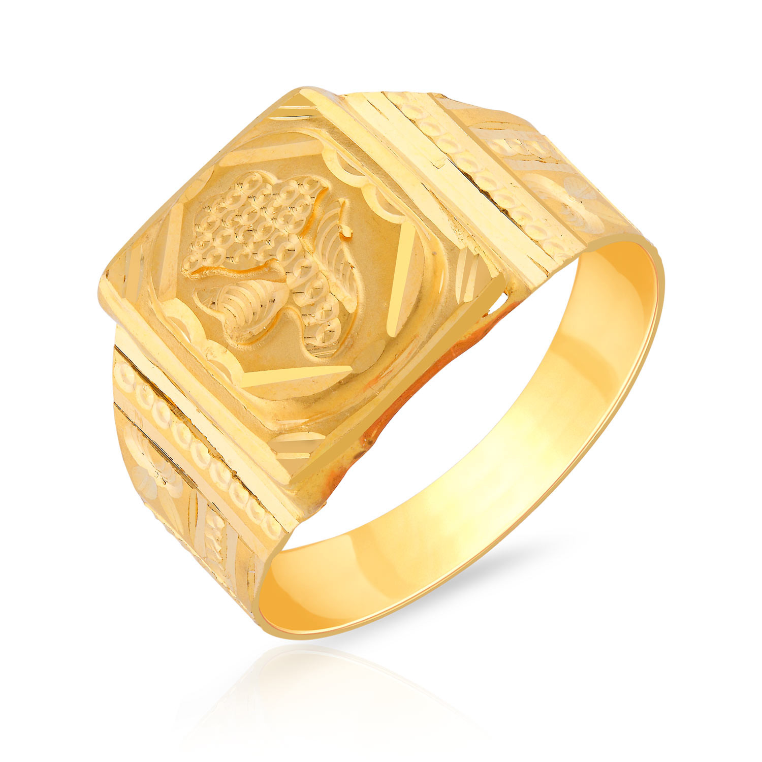 Buy Malabar Gold Ring MHAAAAAGGGBA for Men Online | Malabar Gold & Diamonds