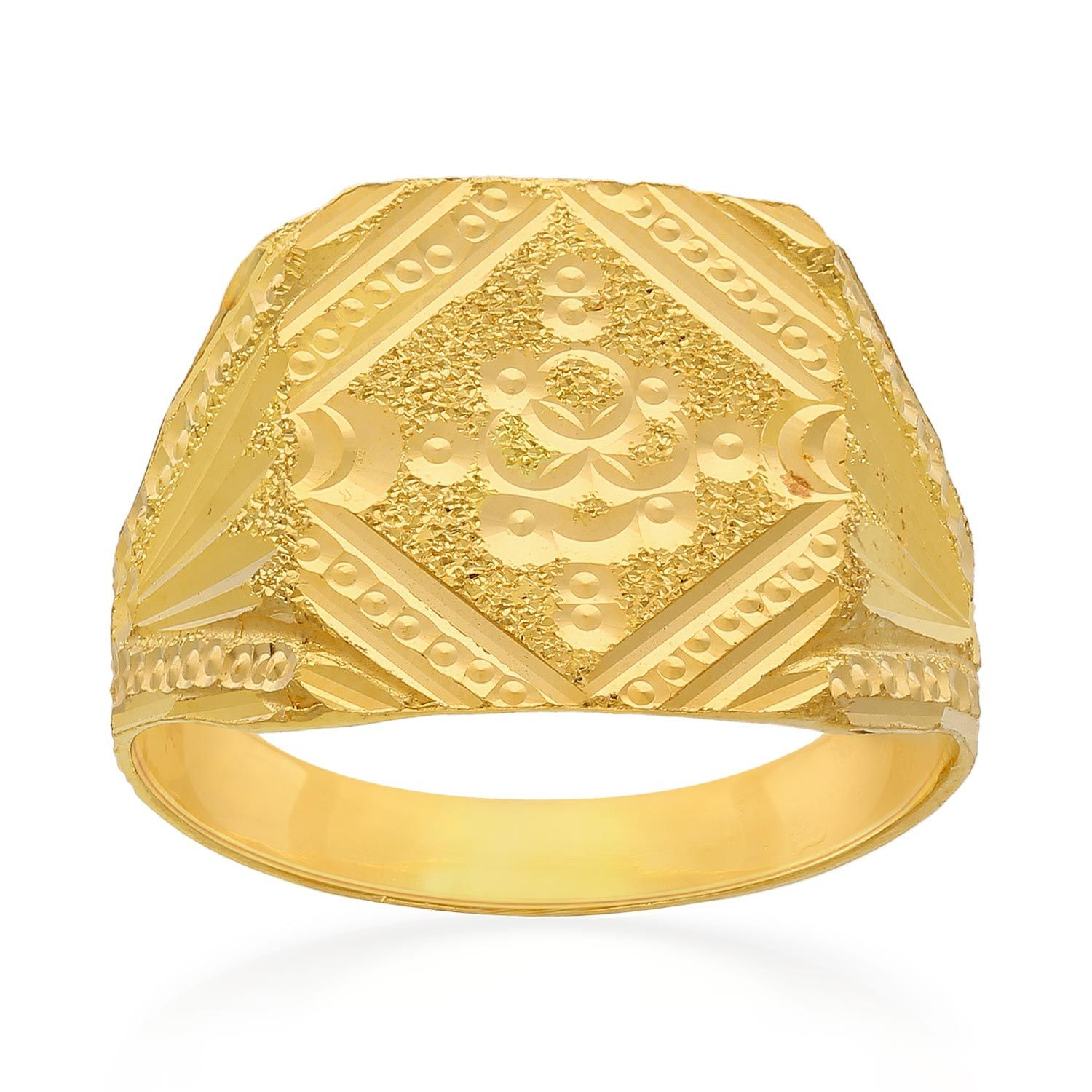 Buy Malabar Gold Ring MHAAAAAGYLHF for Men Online | Malabar Gold & Diamonds