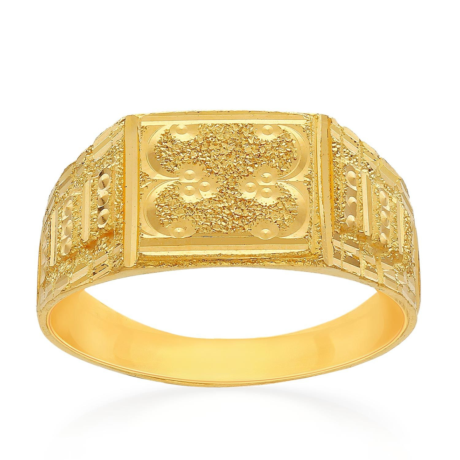 Buy Malabar Gold Ring MHAAAAAGYLHO for Men Online | Malabar Gold & Diamonds