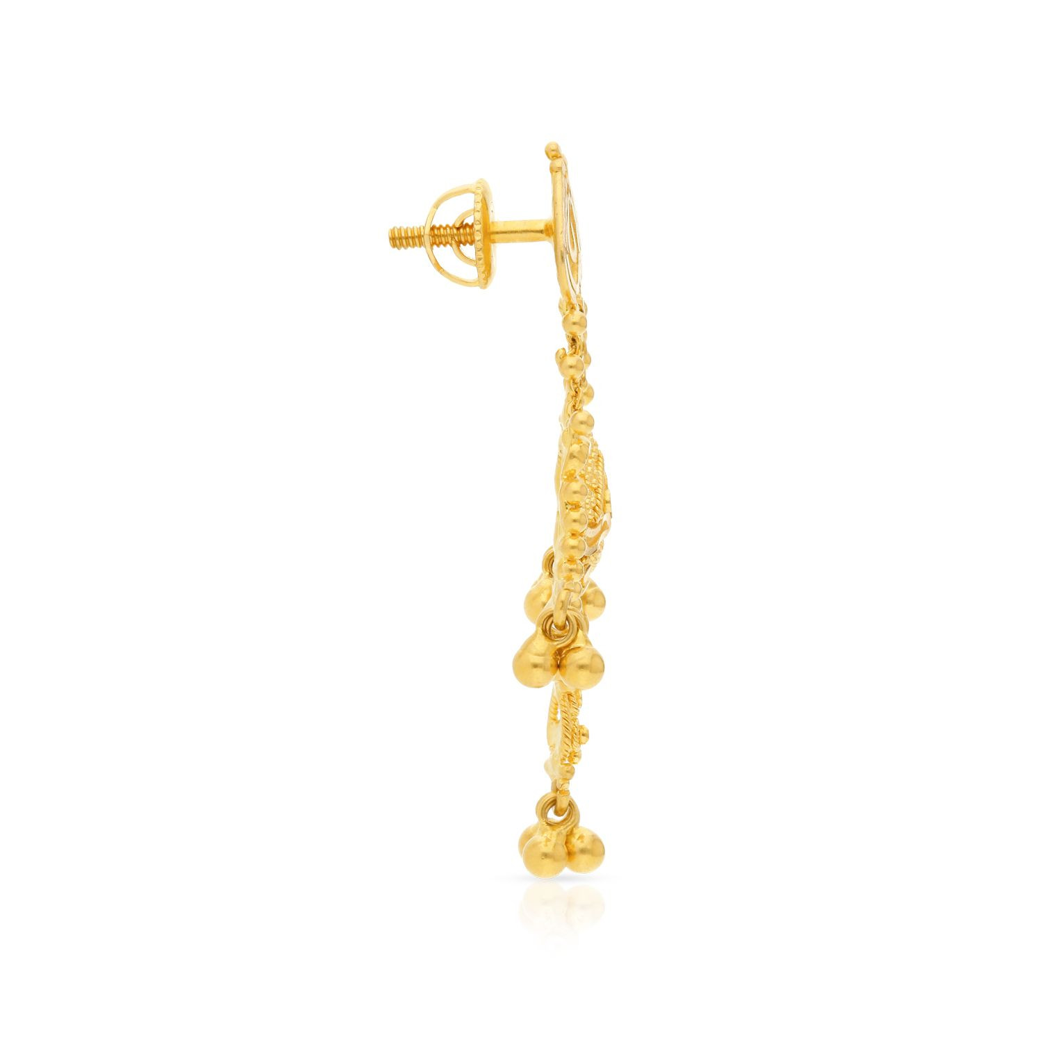 gold stud earrings in malabar