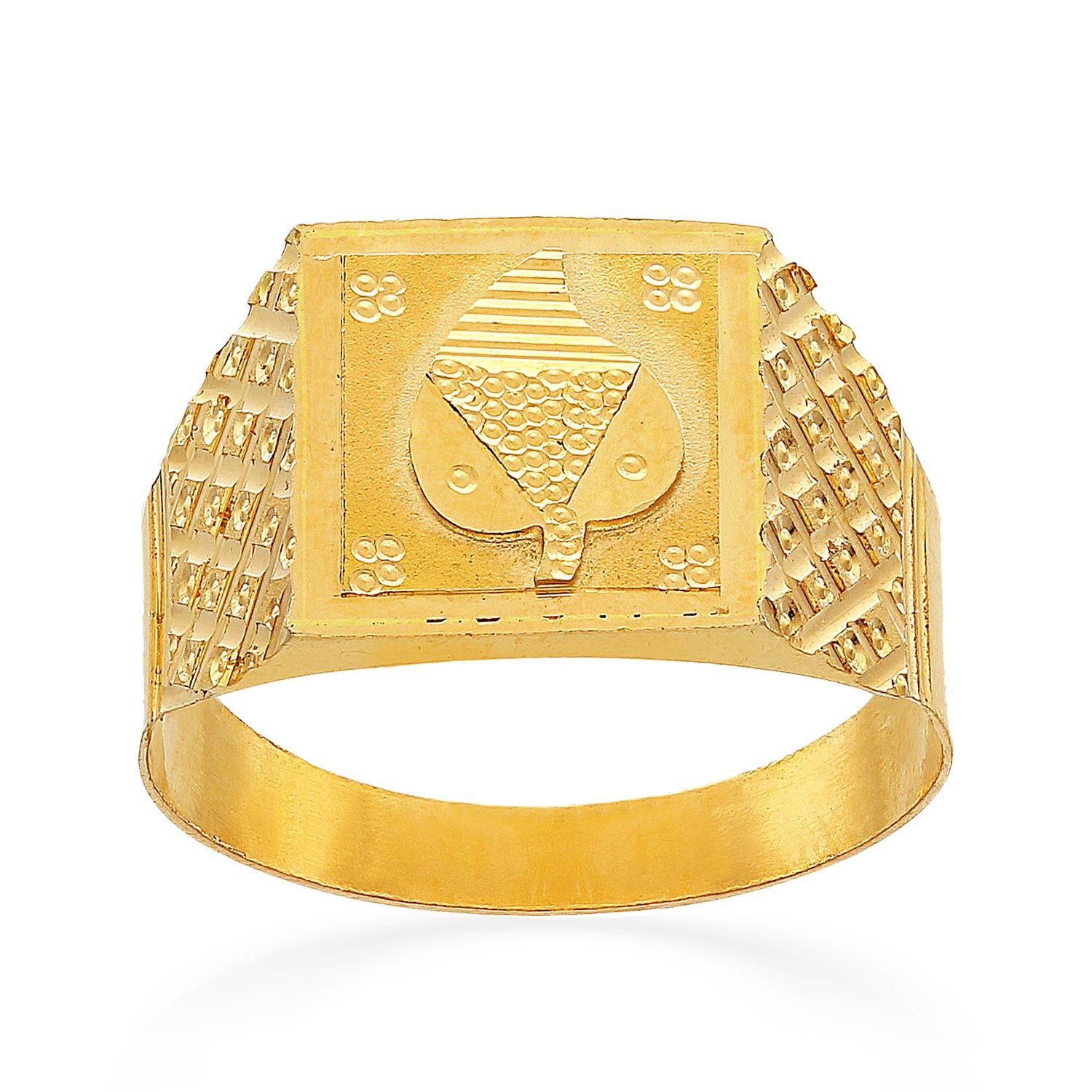 Buy Malabar Gold Ring MHAAAAAGYLUF for Men Online | Malabar Gold & Diamonds