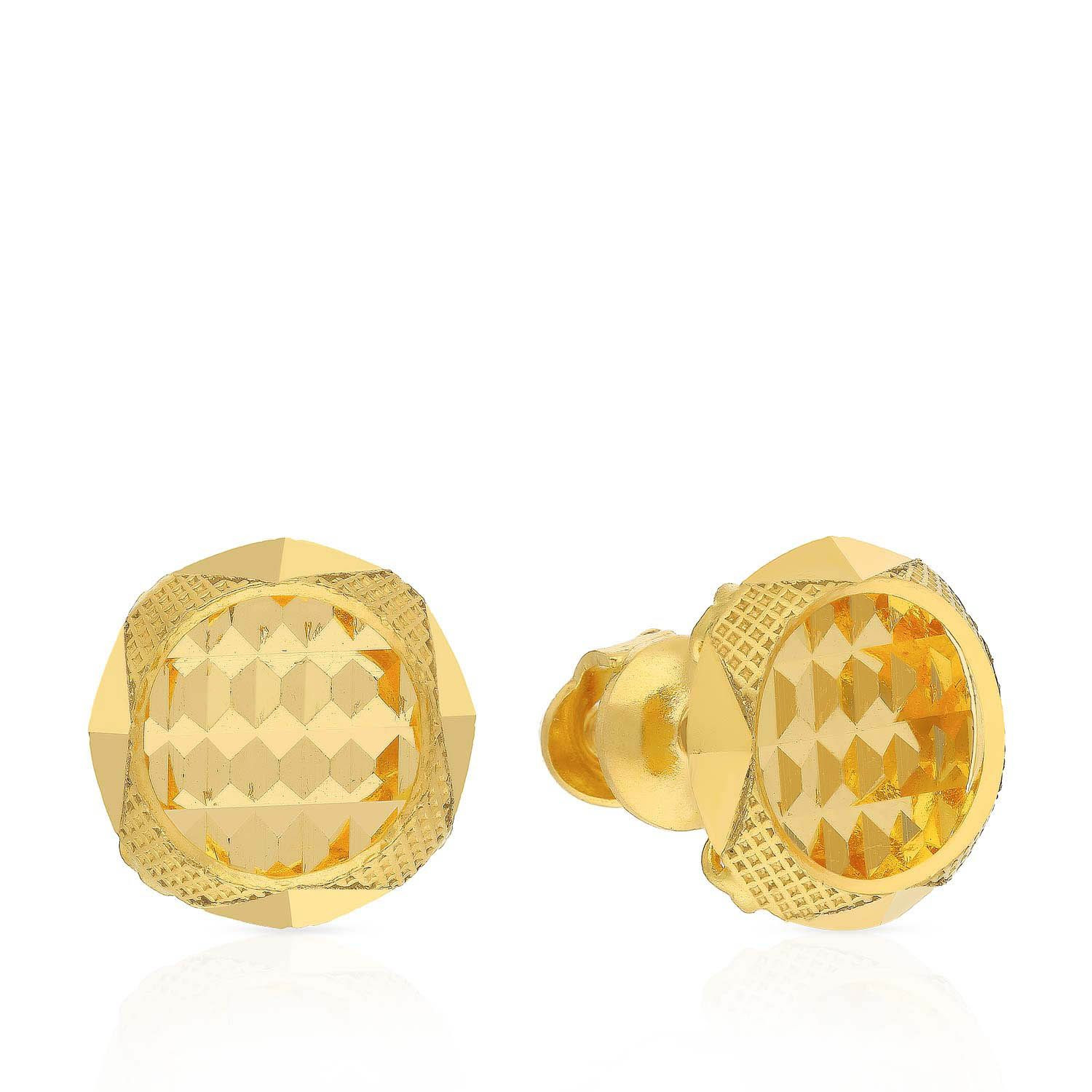 gold earrings under 10000 malabar gold