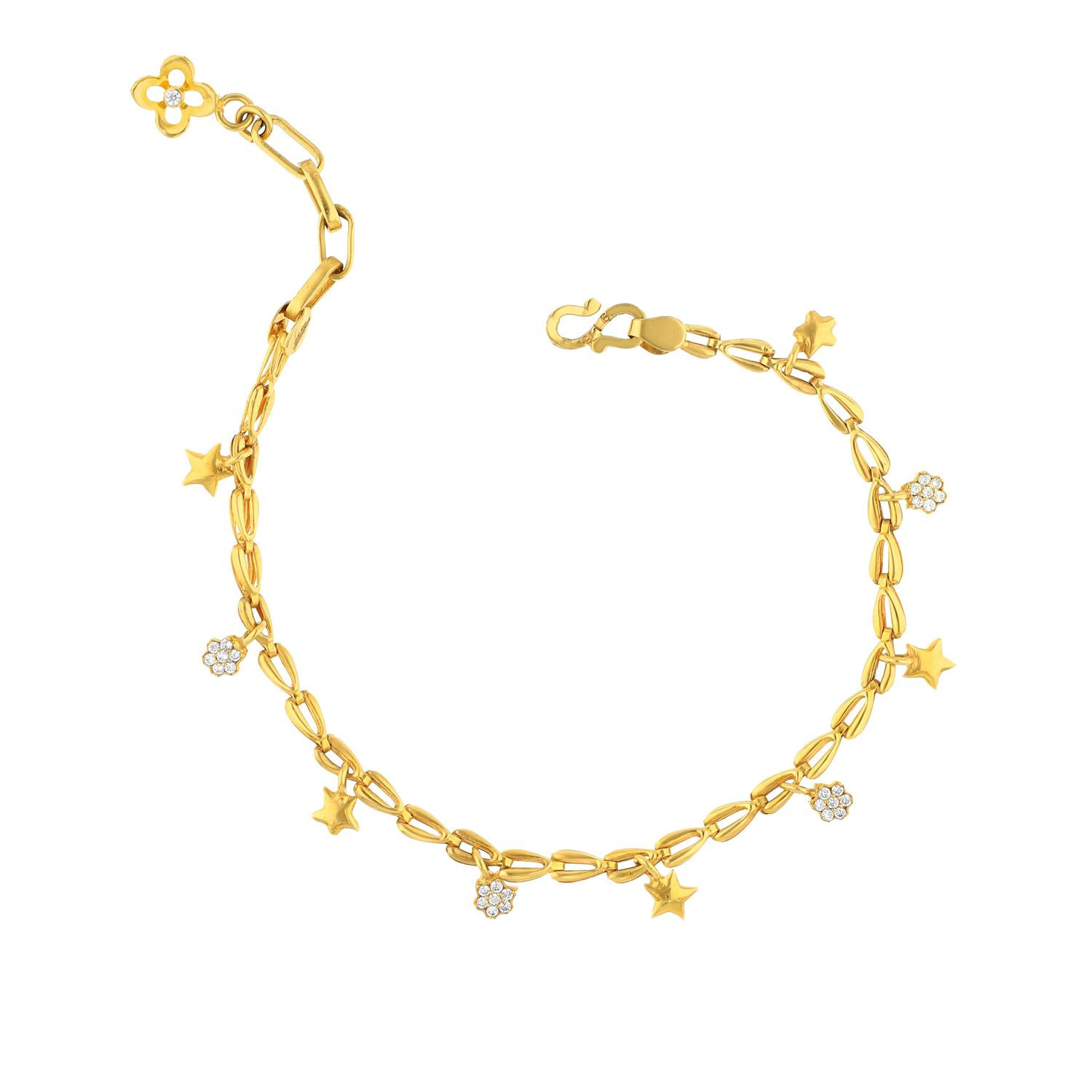 Buy Malabar Gold Bracelet MHAAAAAHBDGP for Women Online | Malabar Gold ...