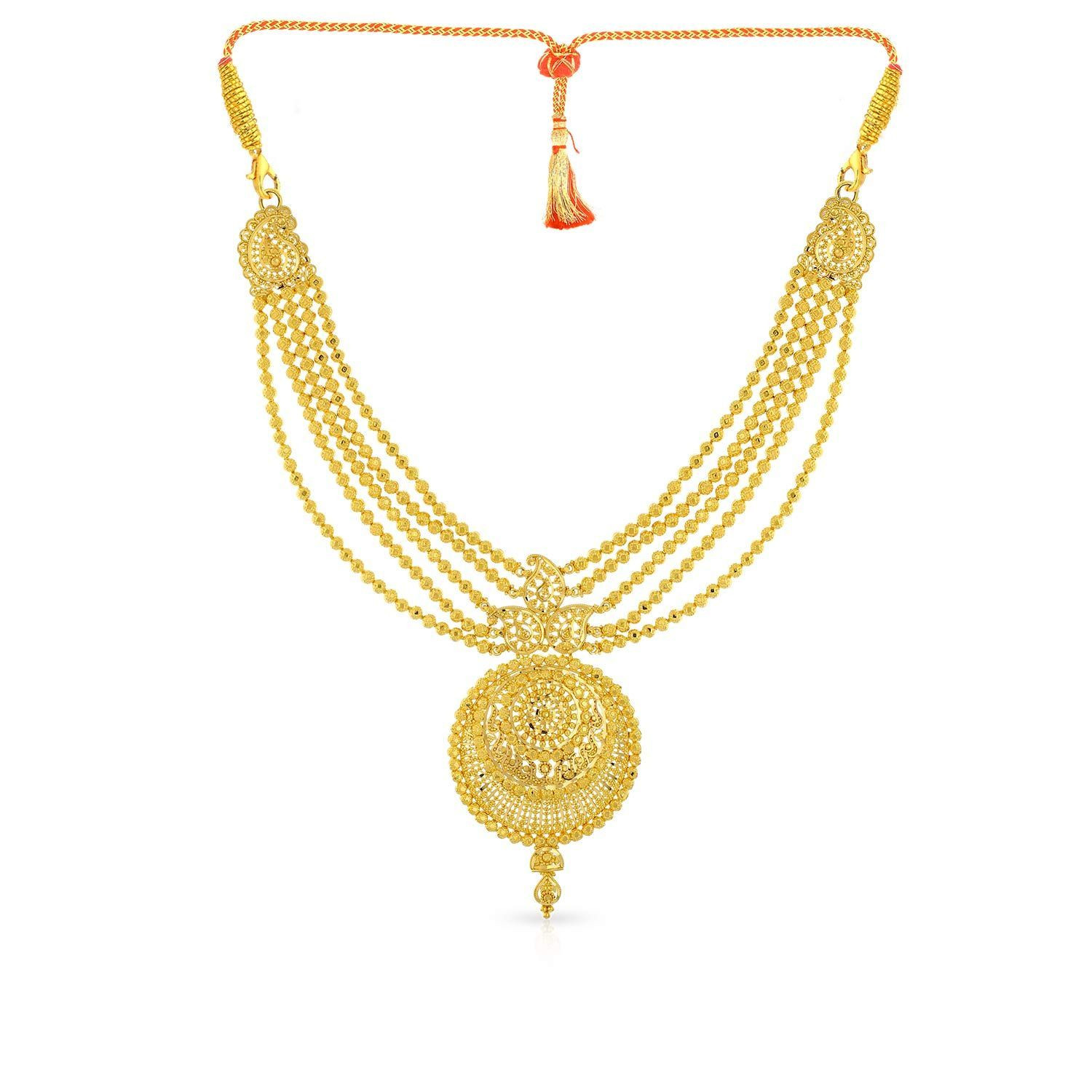 Buy Malabar Gold Necklace MHAAAAAHDTZI for Women Online Malabar Gold