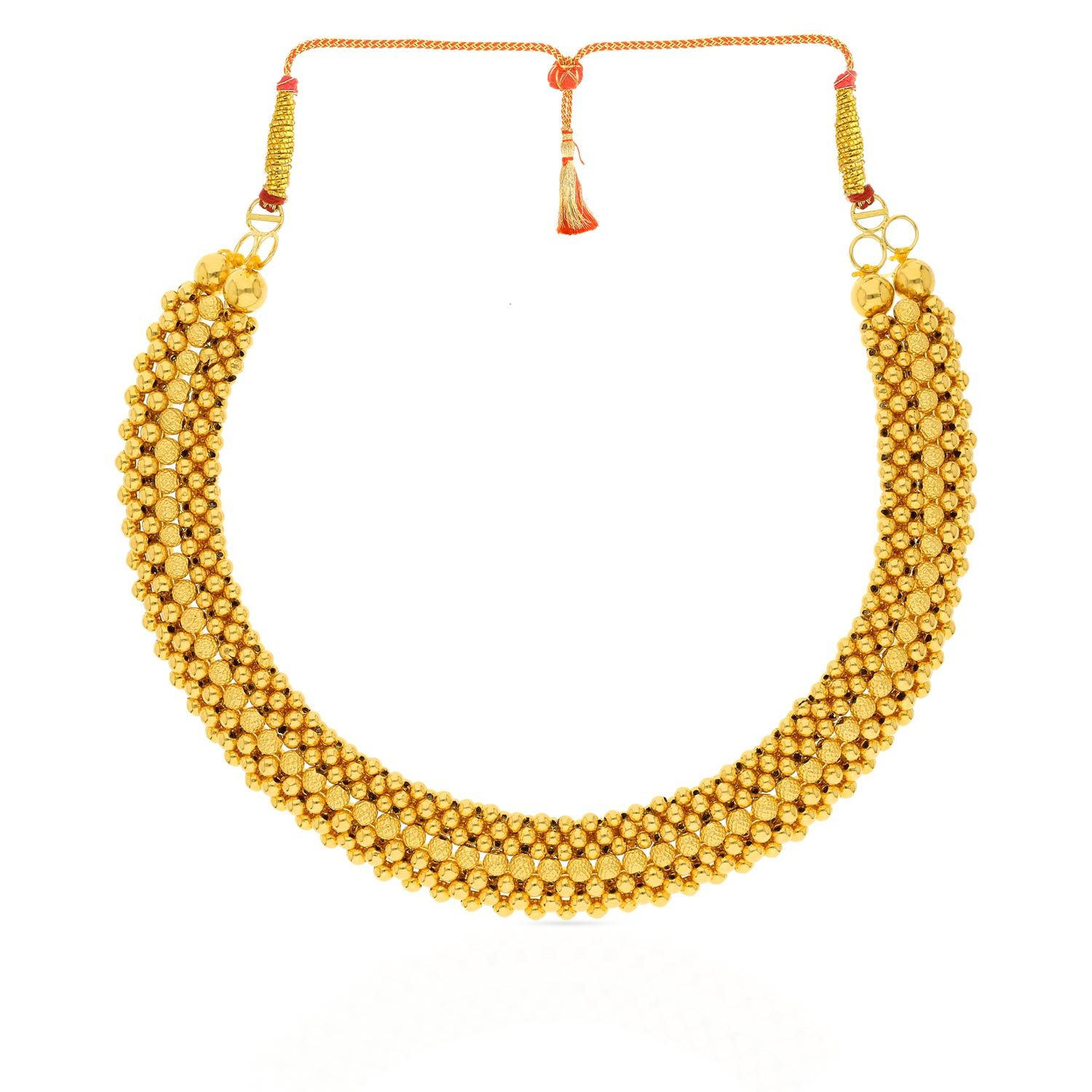 Buy Malabar Gold Necklace MHAAAAAHEOVX for Women Online | Malabar Gold ...