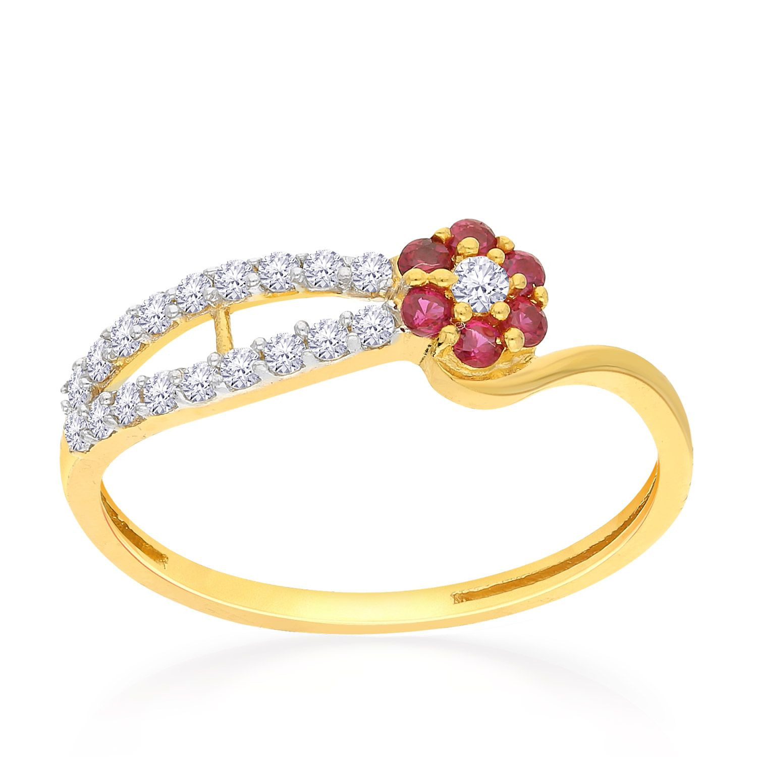 Buy Malabar Gold Ring MHAAAAAHIZFA for Women Online | Malabar Gold ...