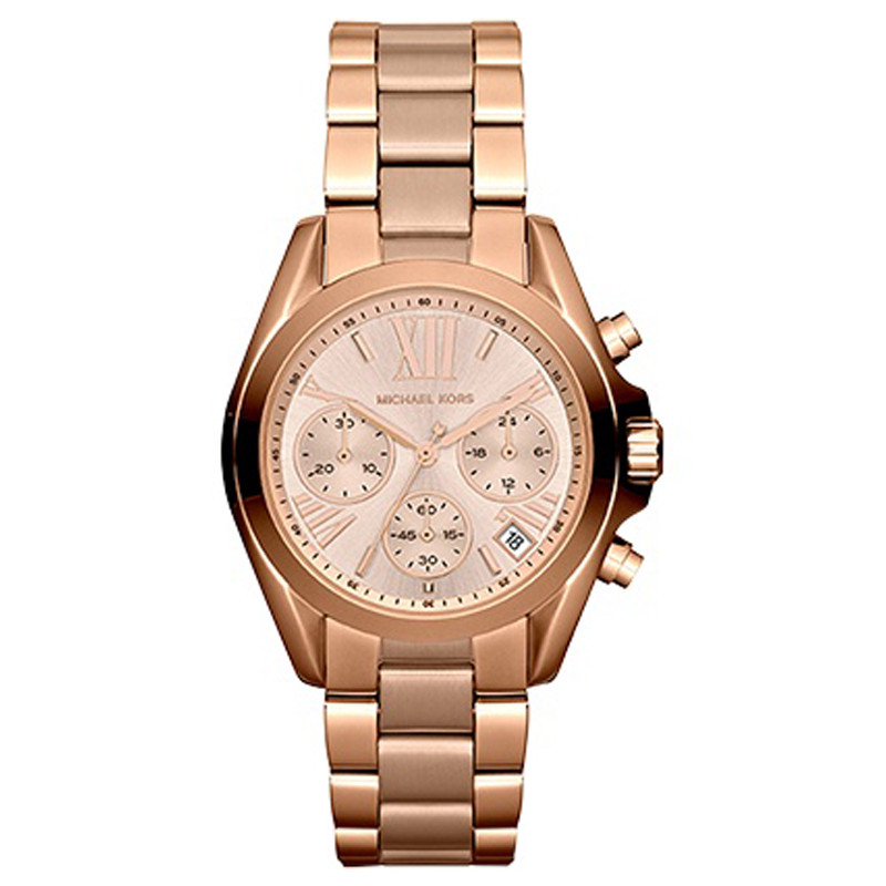 Mua đồng hồ MichaelKors Bradshaw Rose GoldTone Watch MK5799 chínhhãng   Thiên Đường Hàng Hiệu