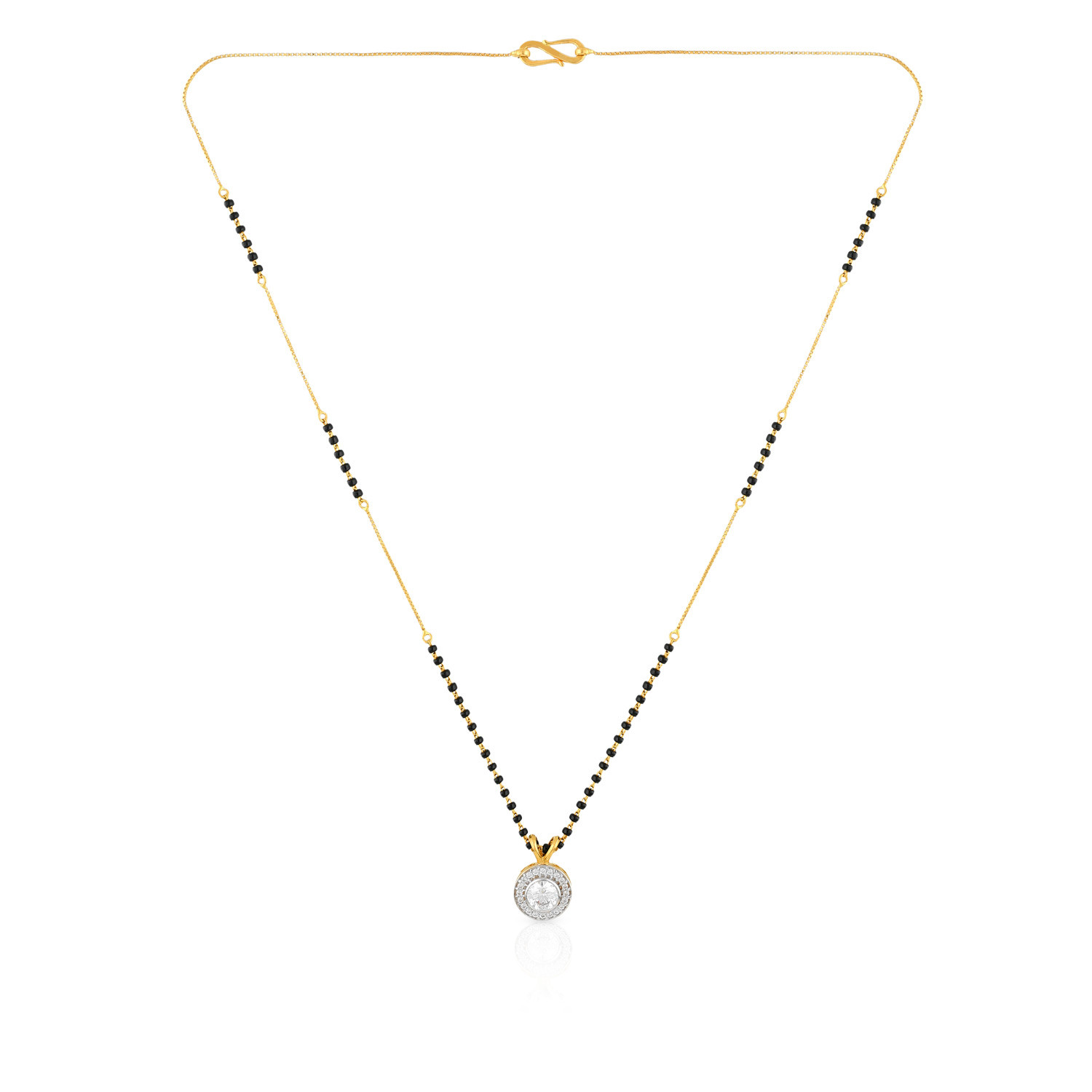 Buy Malabar Gold 22 KT Gold Short Mangalsutra for Women Online