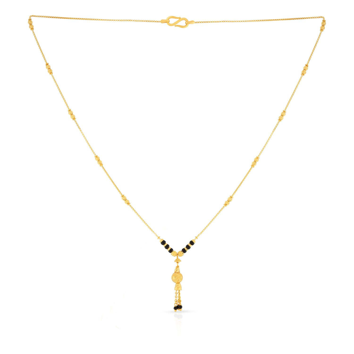 Short mangalsutra top in malabar gold