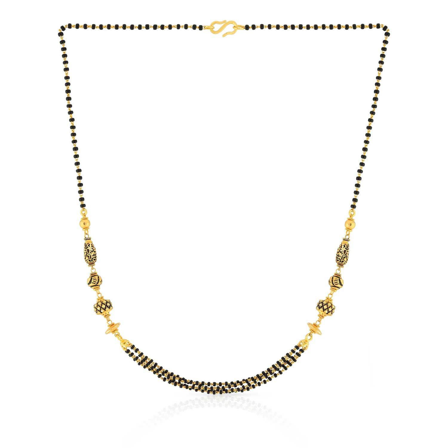 Short mangalsutra hotsell in malabar gold