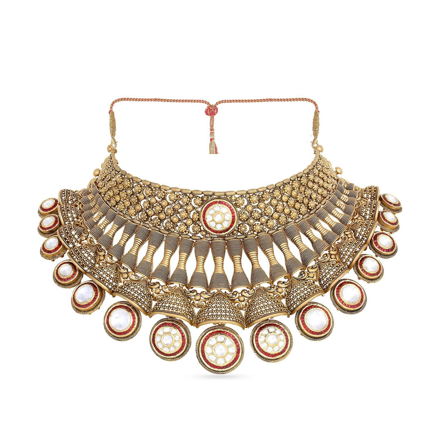 Majestic Gold Necklace Set for the Gujarati Bride | Tanishq
