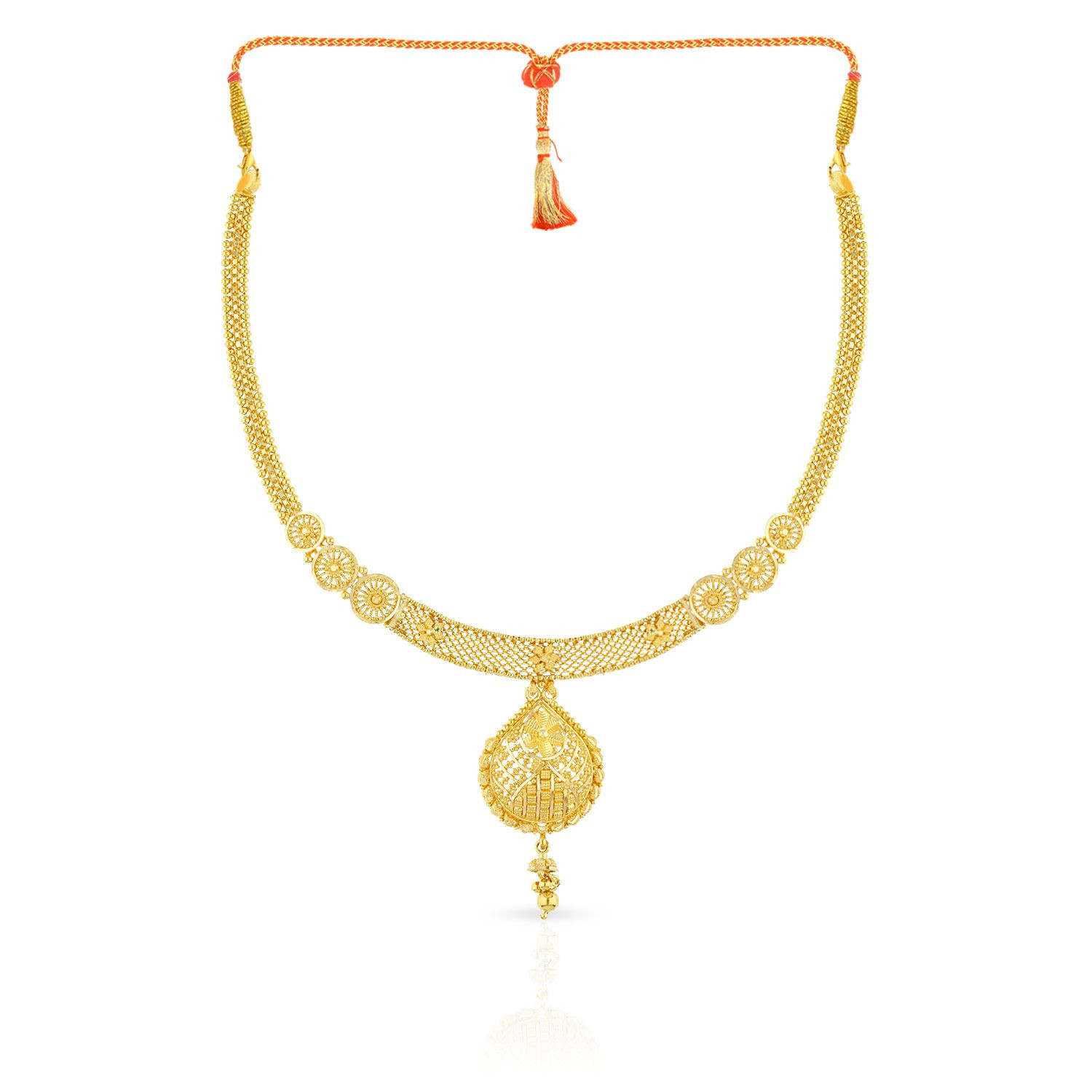 10 gram gold necklace malabar outlet gold