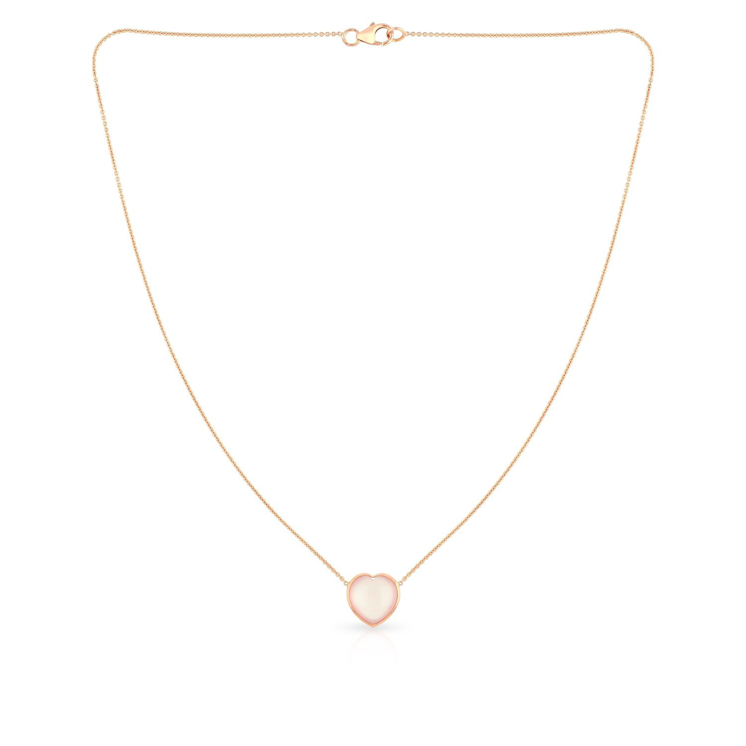 Rose gold necklace malabar gold top