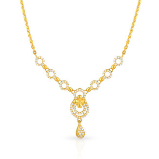 16 grams gold necklace new arrivals designs in malabar gold