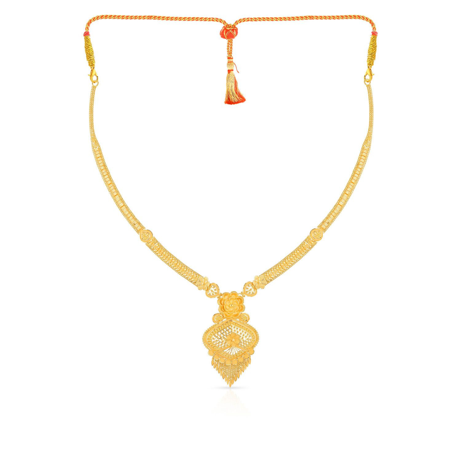 16 grams gold necklace designs in malabar gold top