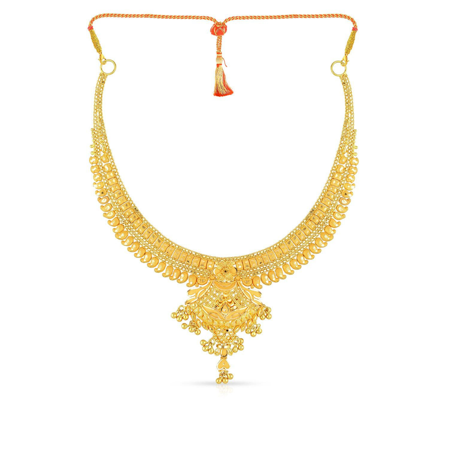 Gold necklace designs clearance in malabar gold