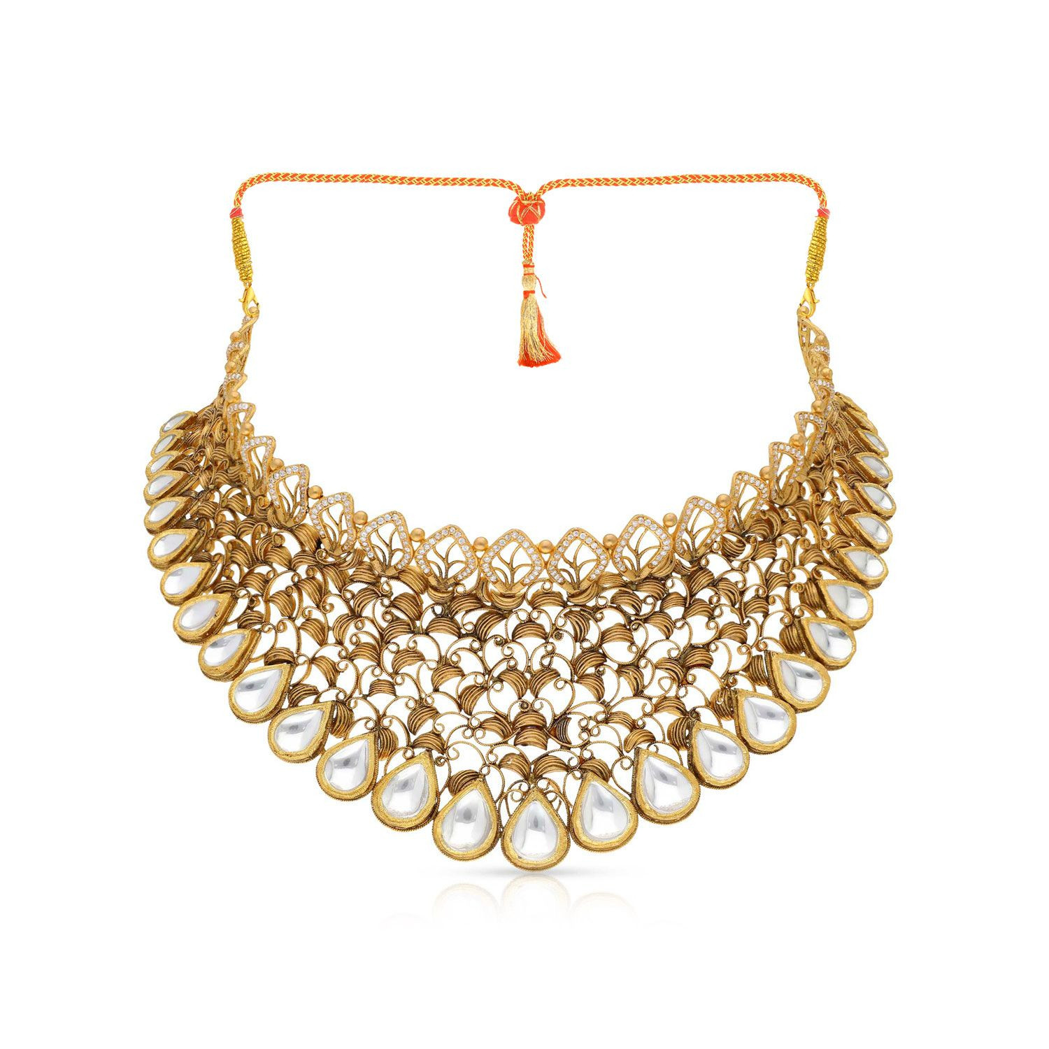 Ethnix Gold Necklace NKANC17372
