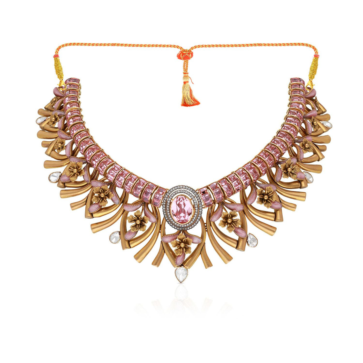 Ethnix Gold Necklace NKANC40442
