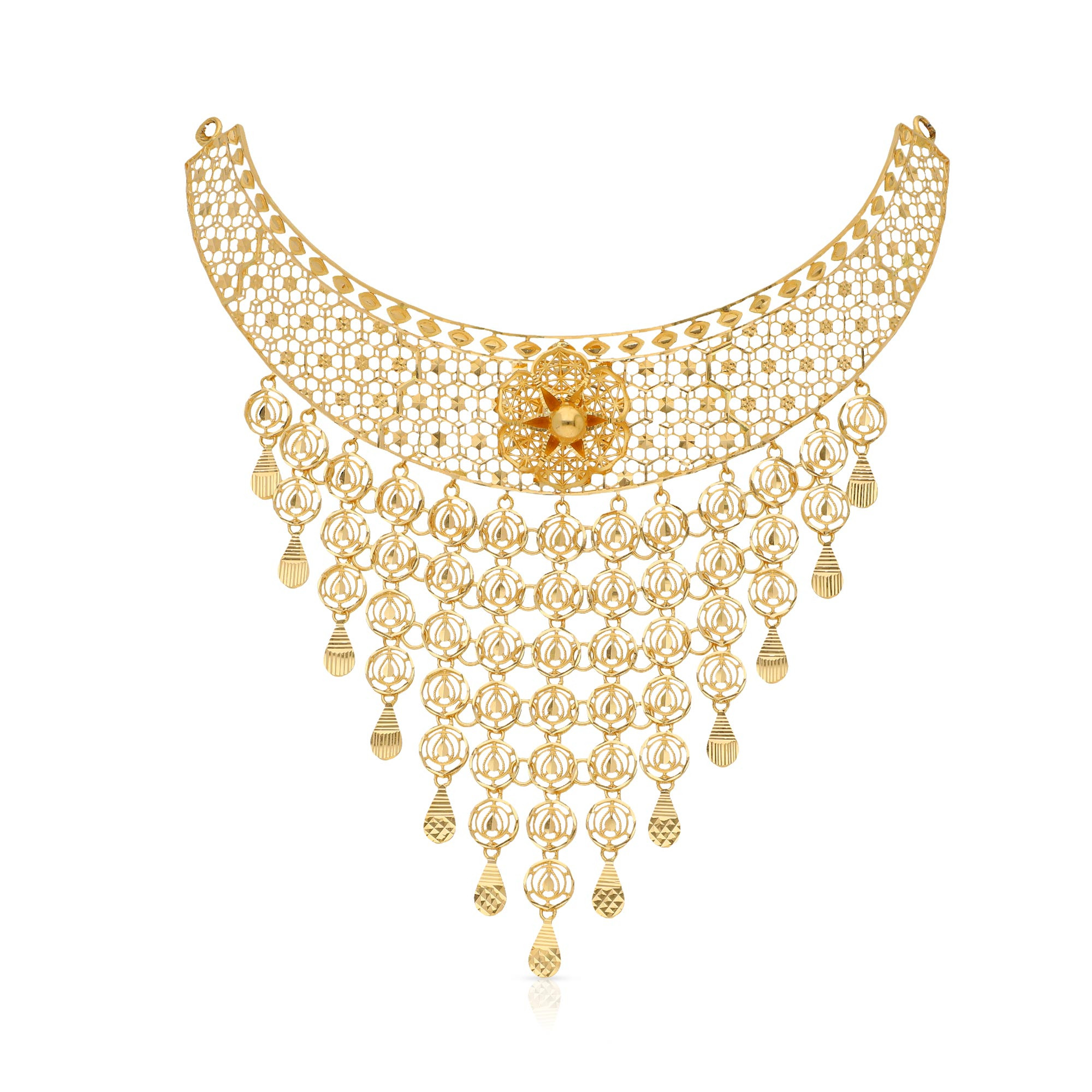 Gold necklace designs malabar deals gold with price