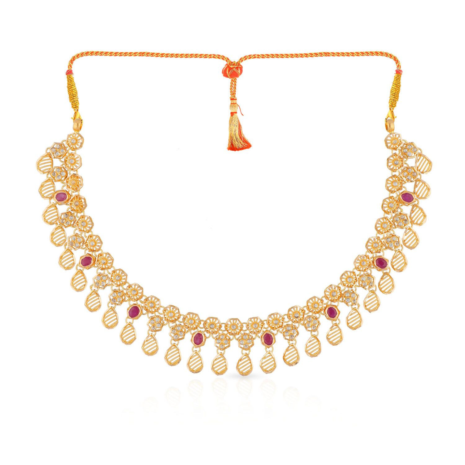 Buy Era Uncut Diamond Necklace NKIMZ12579 for Women Online Malabar Gold Diamonds