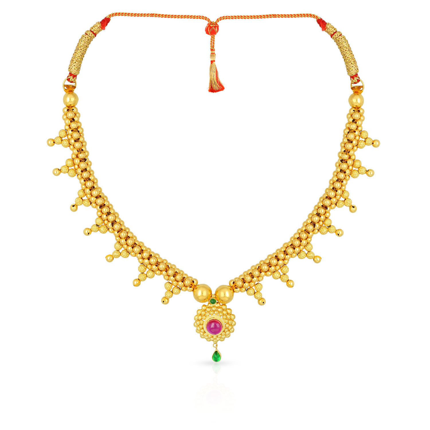 Malabar gold light weight clearance necklace