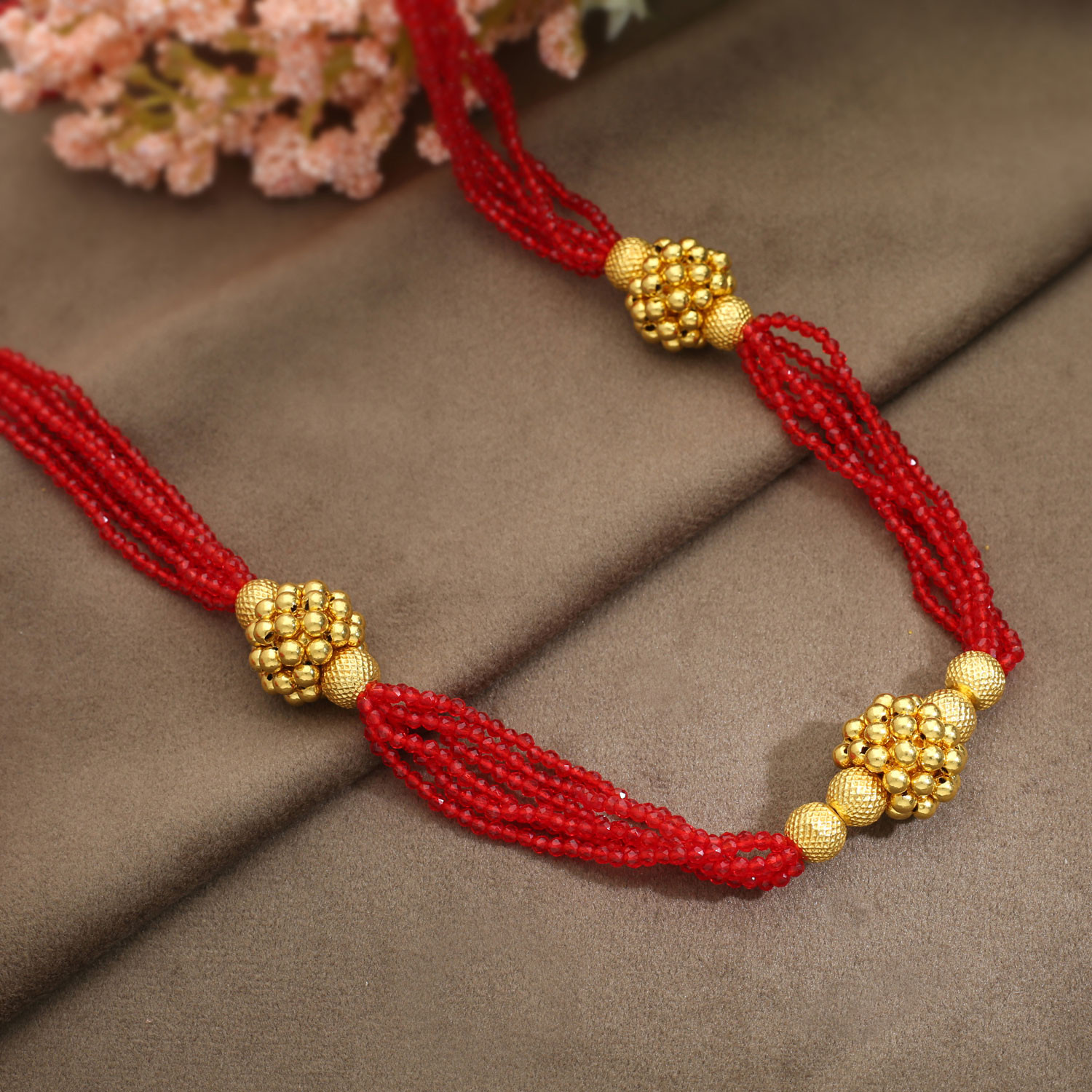 Malabar gold outlet beads necklace