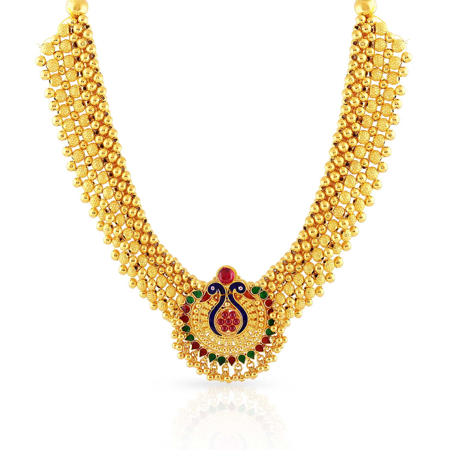 Buy Malabar Gold Necklace NNKTH084 for Women Online | Malabar Gold ...