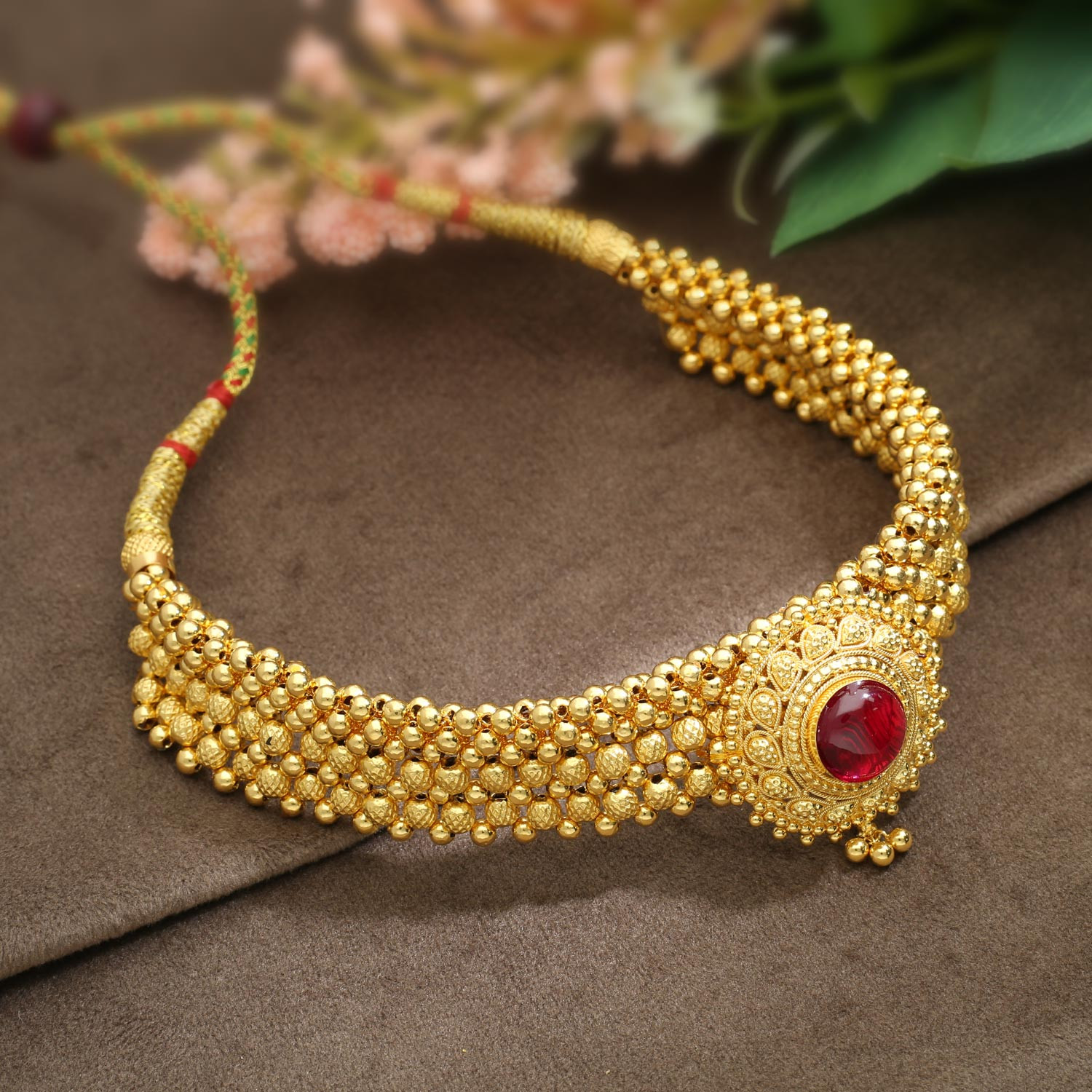 Buy Malabar Gold Necklace Set NSNK1636456 for Women Online | Malabar Gold &  Diamonds