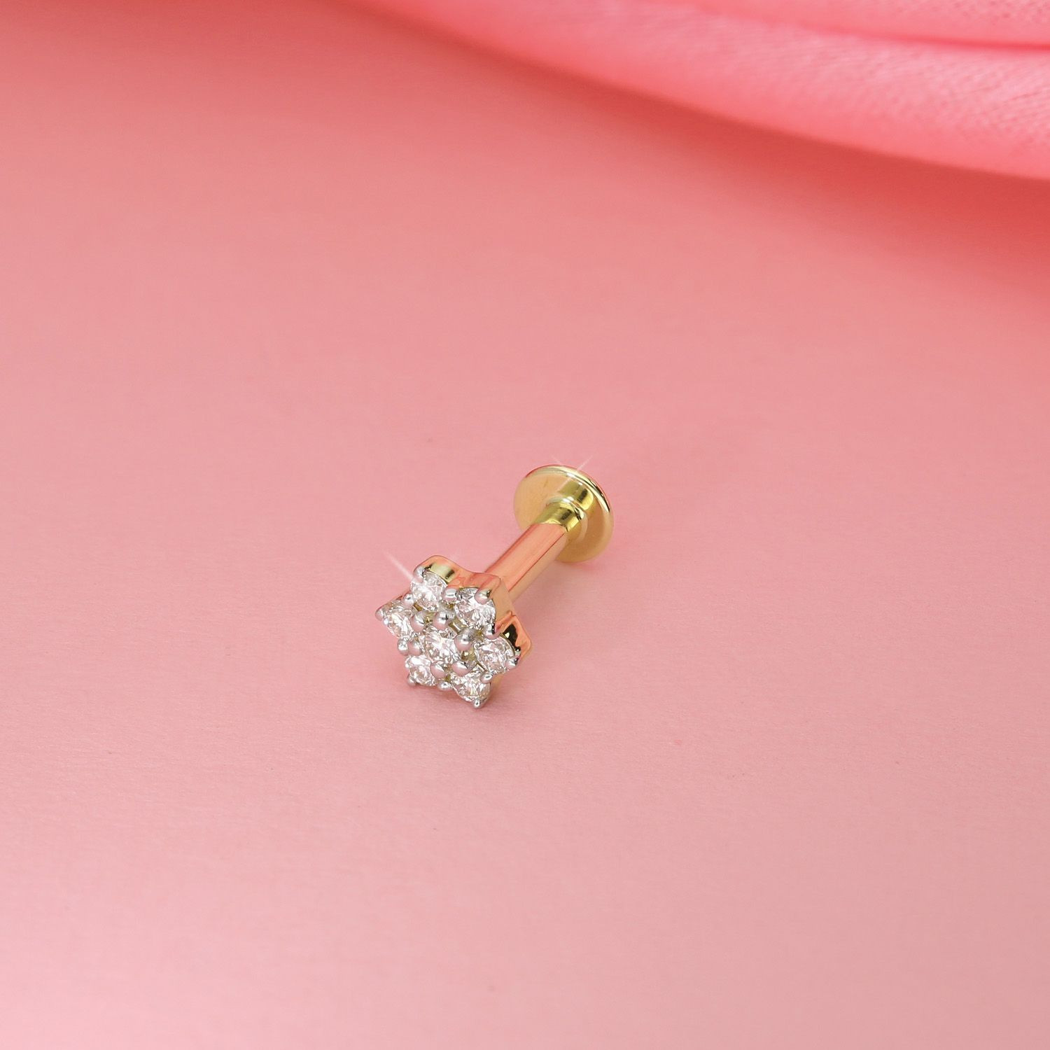 Mine diamond nose outlet pin