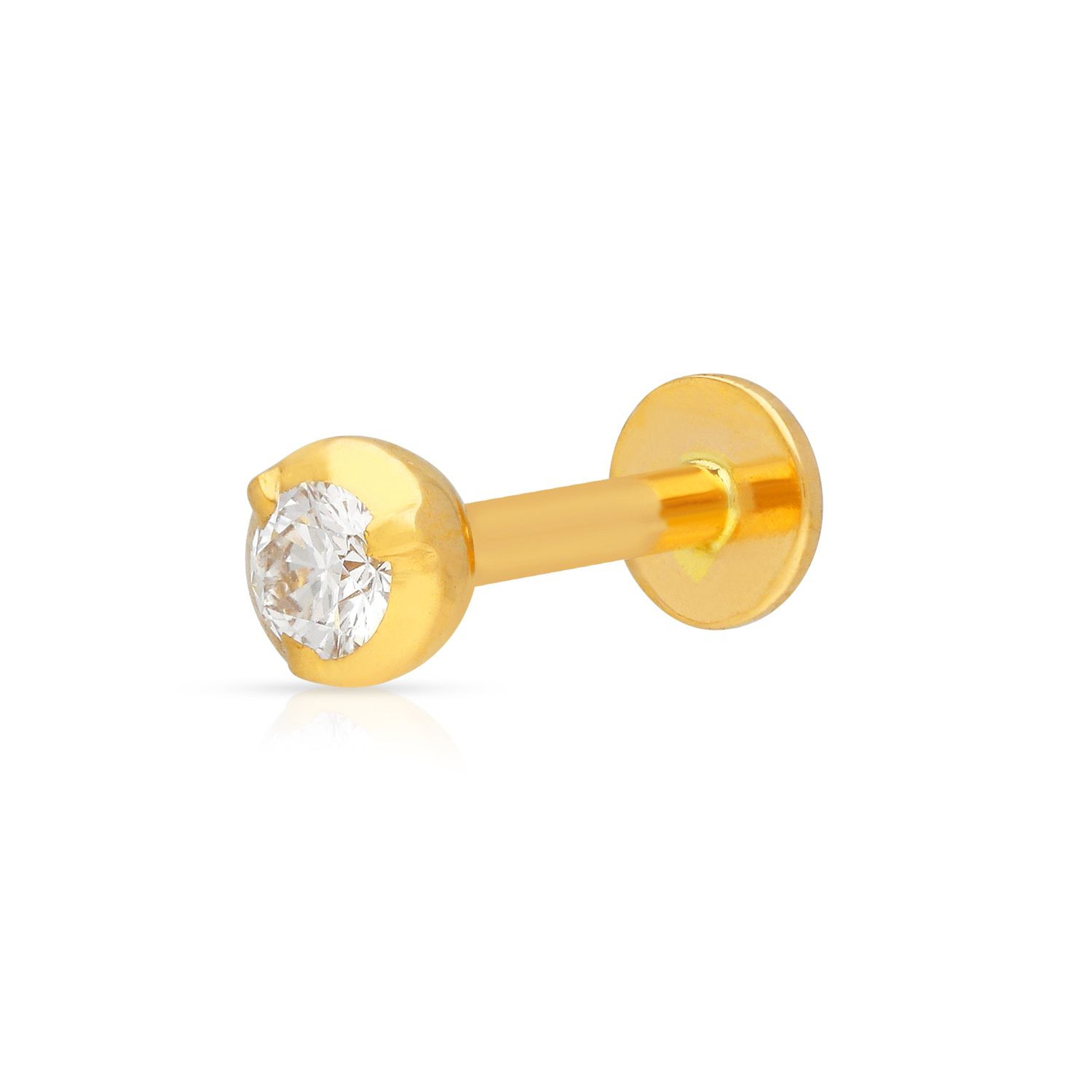 Diamond nose pin in deals malabar gold