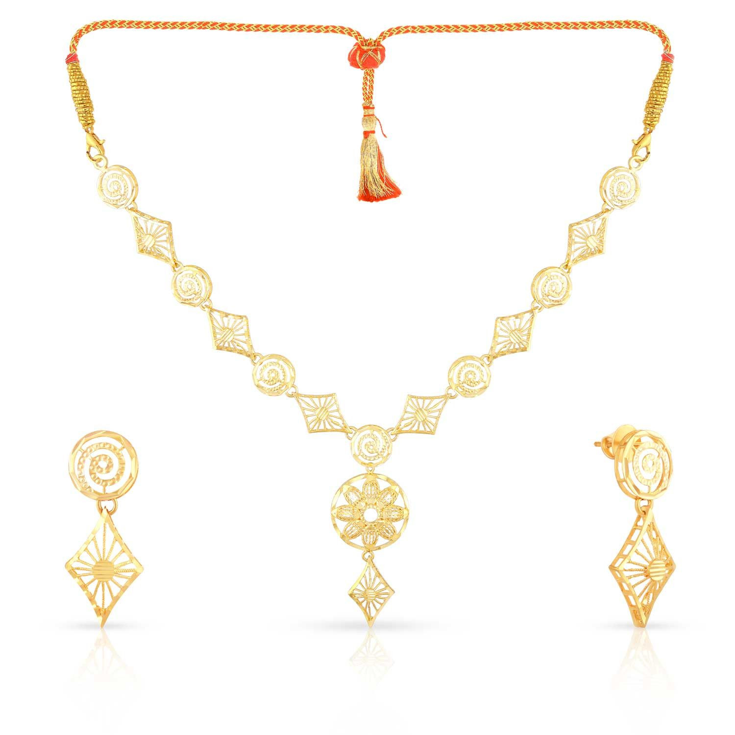 Malabar gold sales necklace online