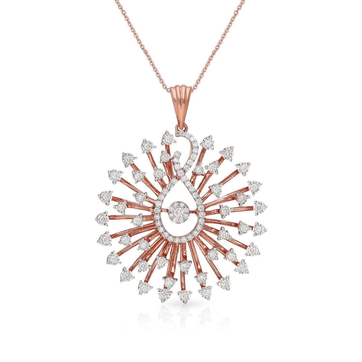 Malabar gold sale mine diamond necklace