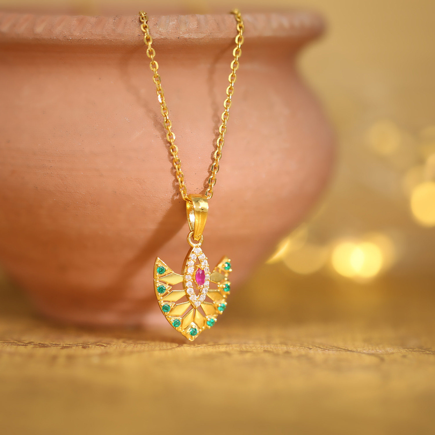 Malabar gold pendant design deals