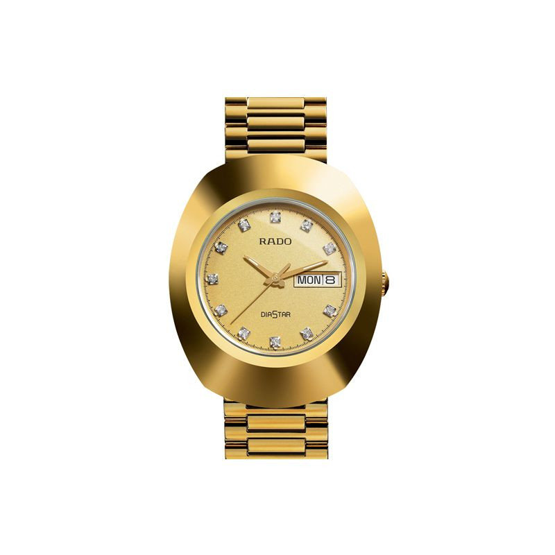 Buy Rado Men Original Gold Plated R12393633 Watch For Men R12393633 Malabar Watches