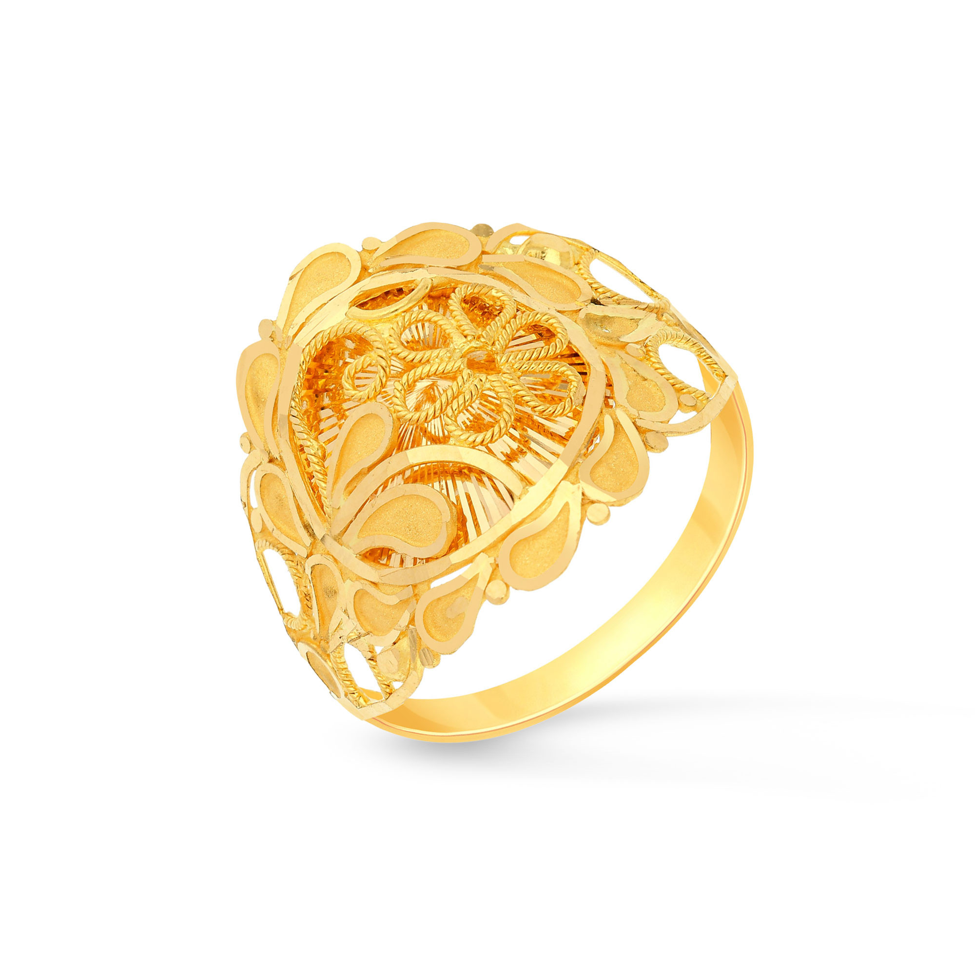 Malabar Gold Ring FRJOAE0044 | Gold rings, Rings, Gold