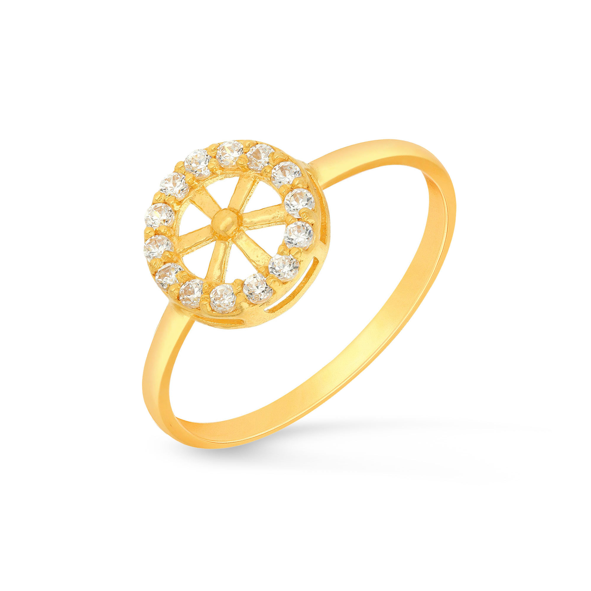 Gold ring outlet price below 6000