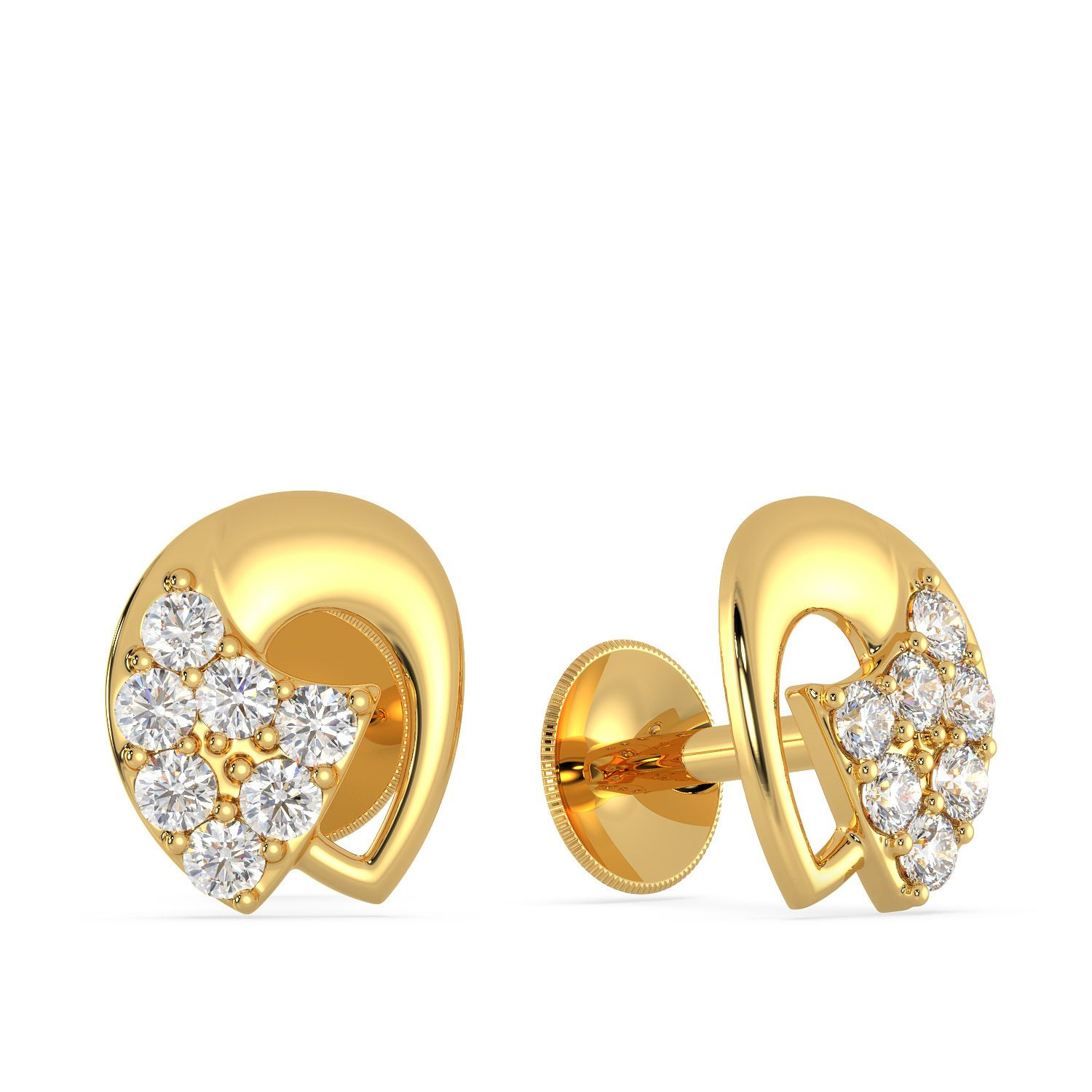 Pin on Gold Earrings