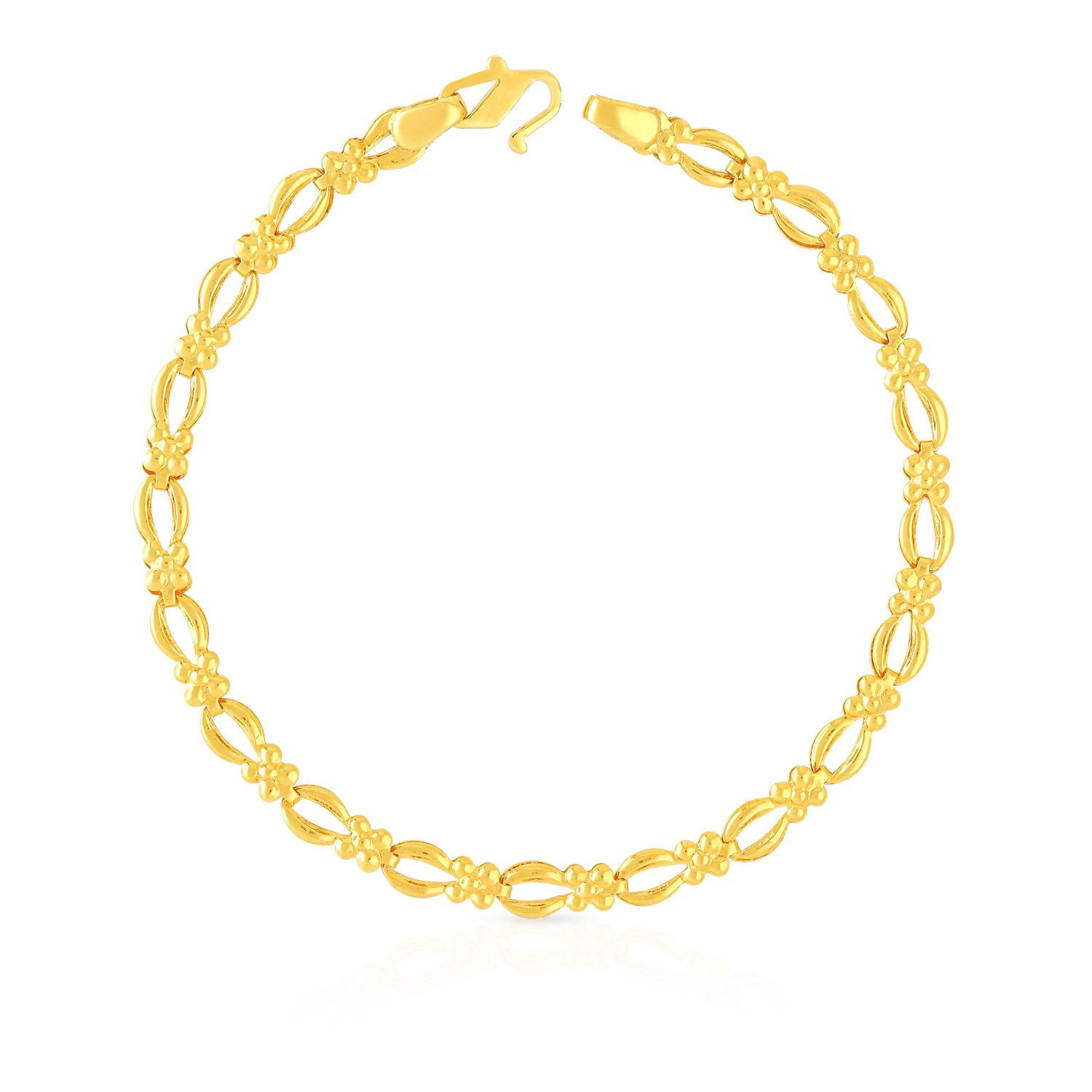 Women's gold bracelet designs sale with price malabar gold