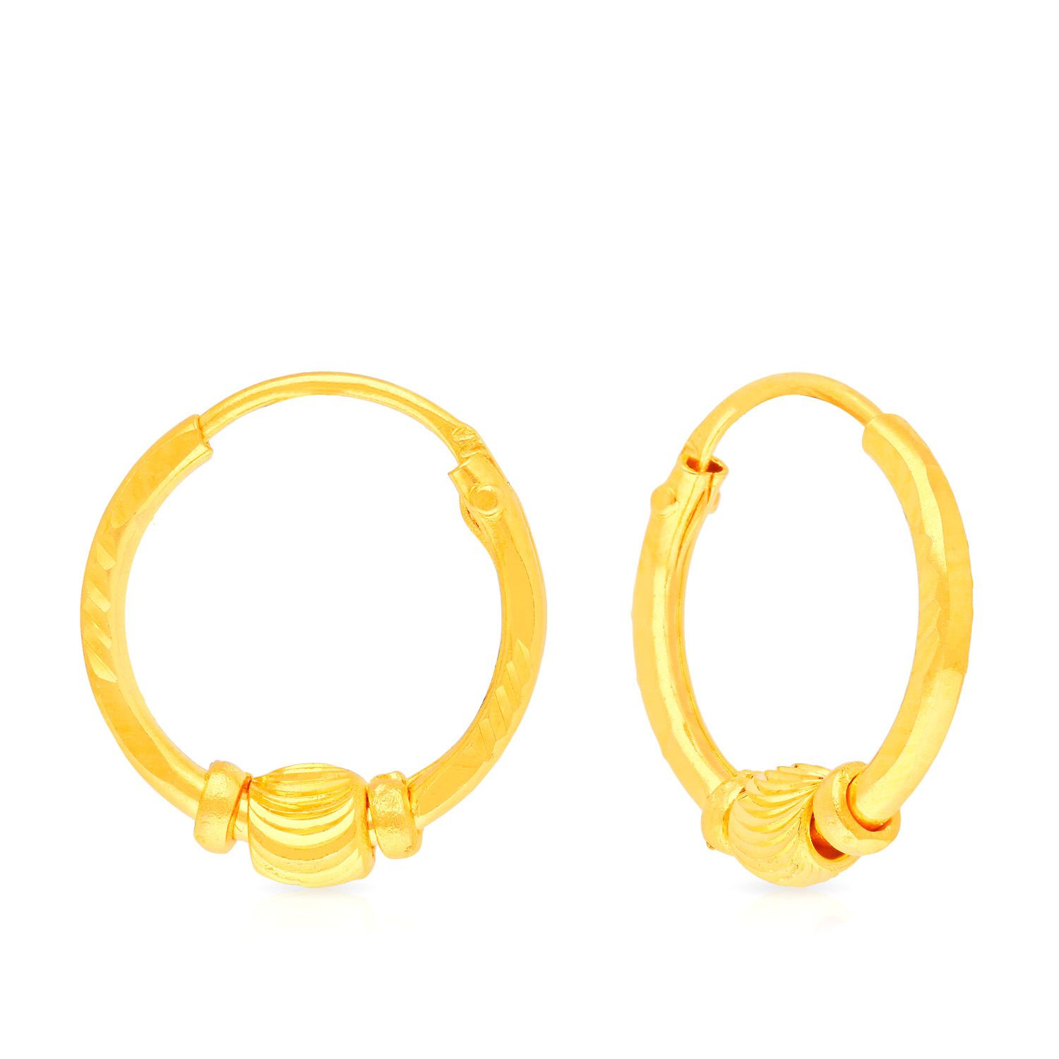Malabar gold earrings for babies top