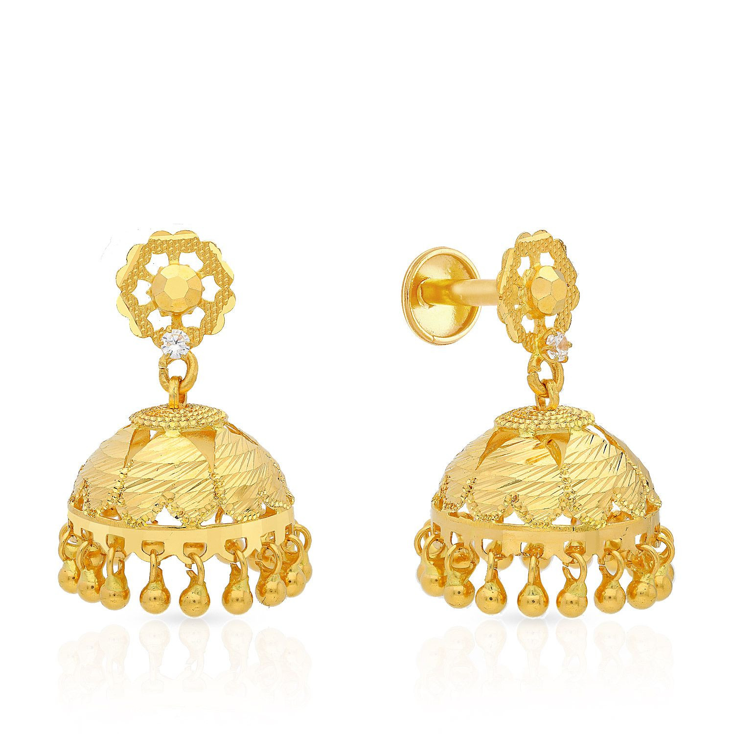 Buy Malabar Gold Earring EGDJNO275 for Women Online  Malabar Gold   Diamonds