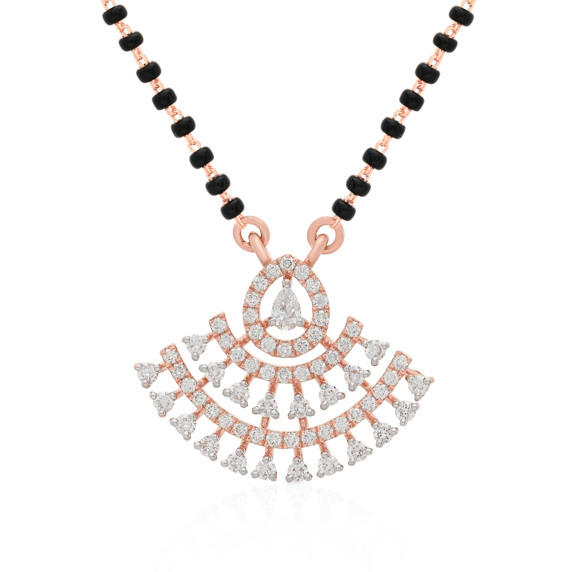 Malabar hot sale diamond mangalsutra