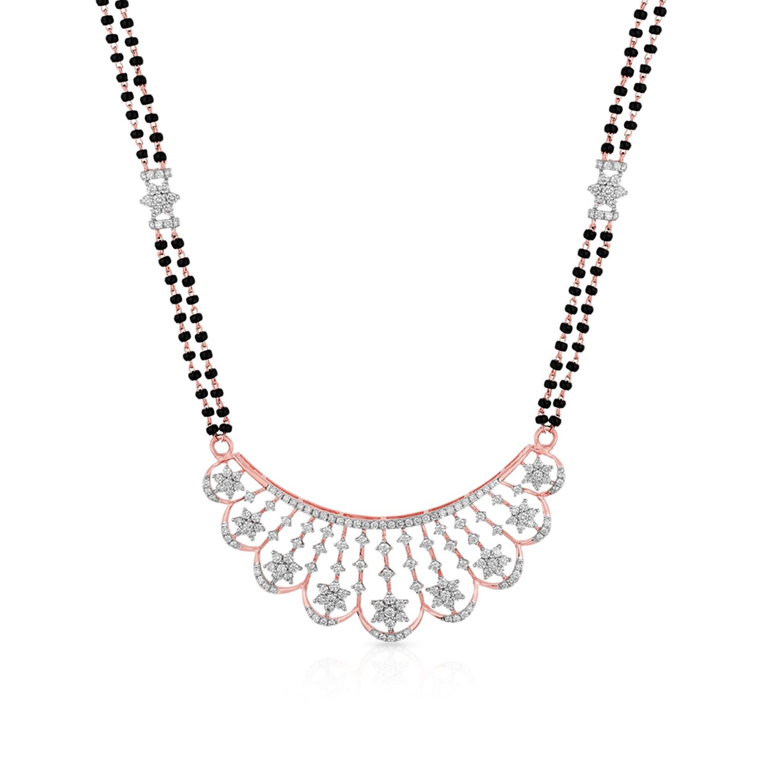 Mine Diamond Mangalsutra TMGEN11906