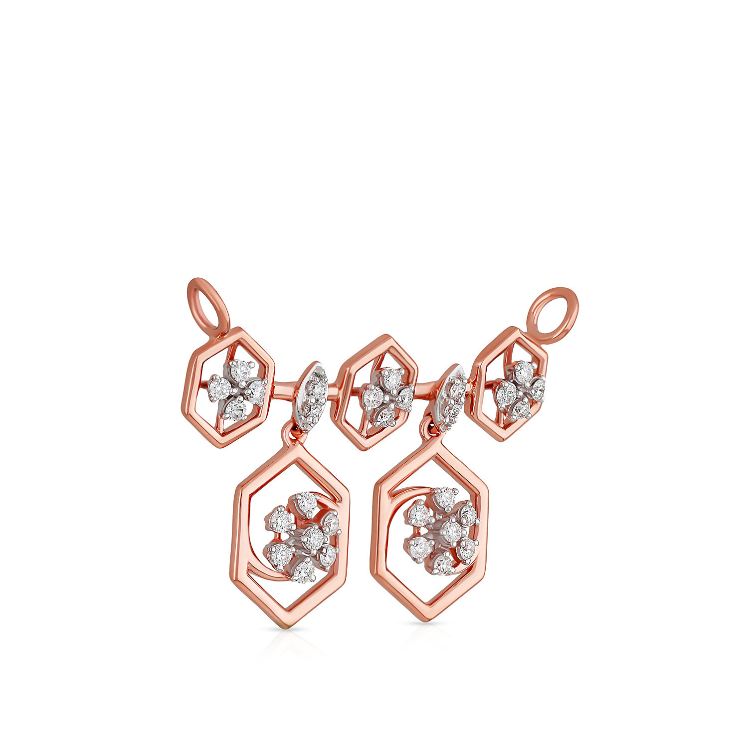 Buy Mine Diamond Pendant TMGEN12366 for Women Online | Malabar Gold ...