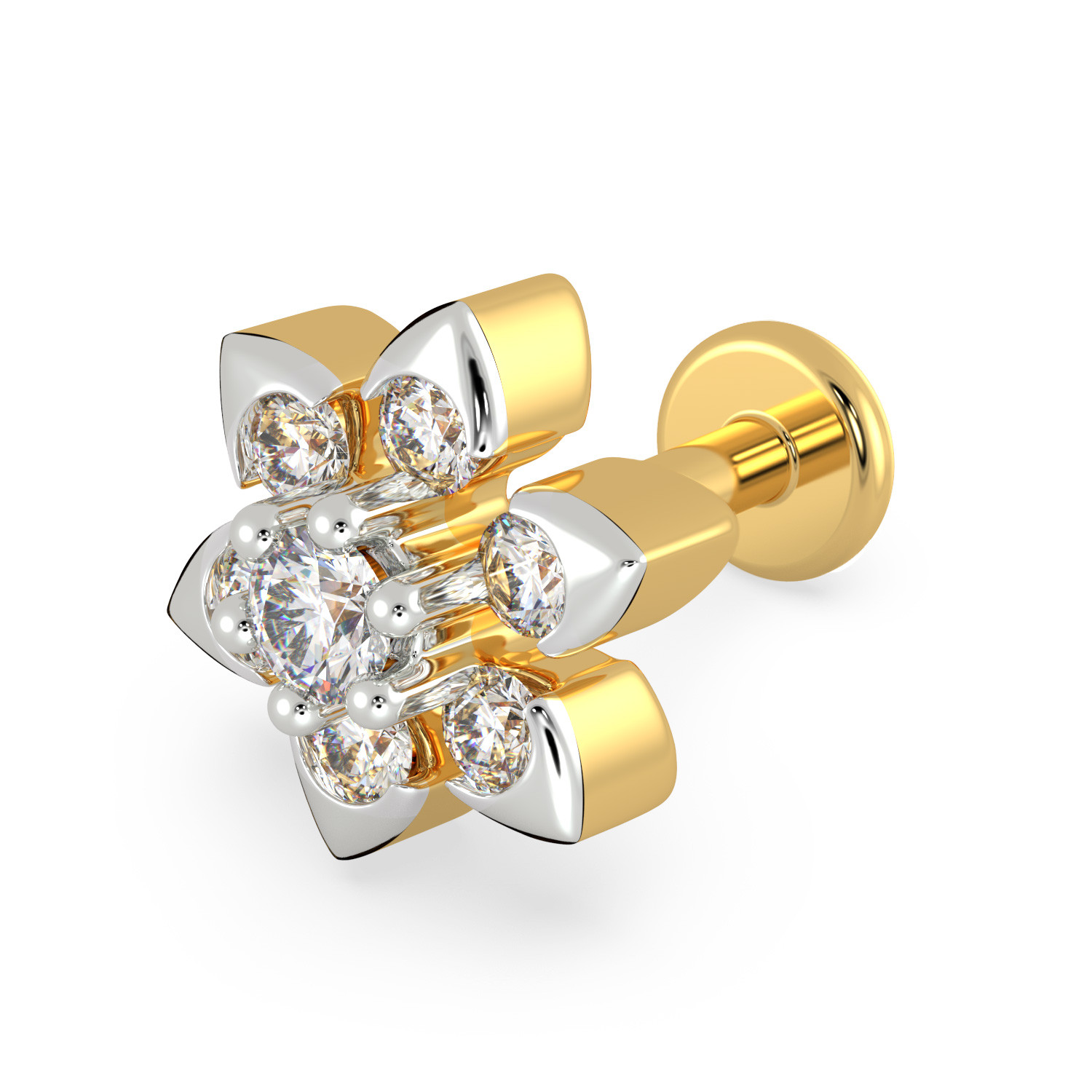 Malabar gold and deals diamonds nose pin