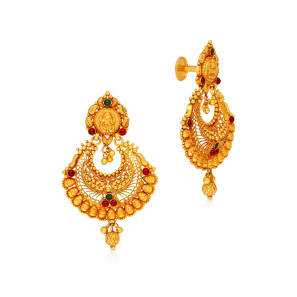 Divine Gold Earring ERCHT41154