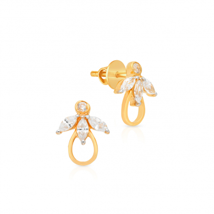 Starlet Gold Studs Earring ERDZL30237