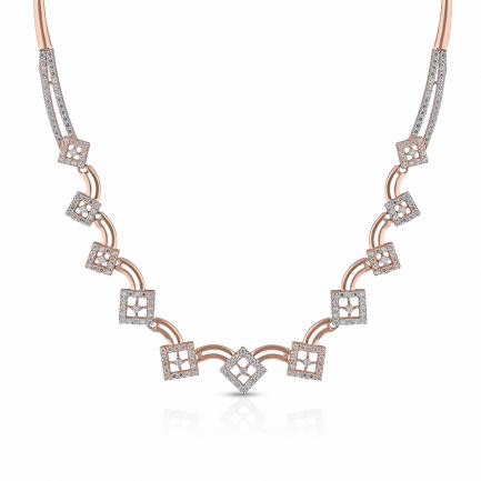Caliesta Gold Necklace NKDZL40641