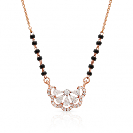 Mine Diamond Mangalsutra TMALR10059