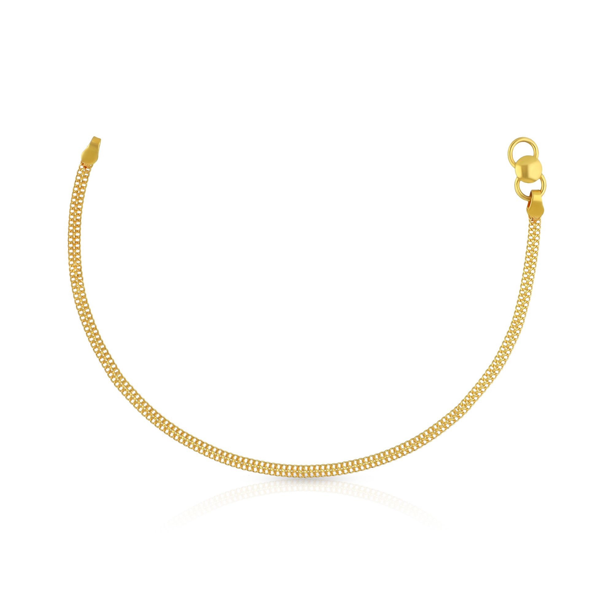 Malabar Gold Anklet ANZNS10028