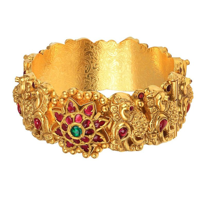 Vijaya Nagara Dynasty Divine Gold Bangle BADIBVA002